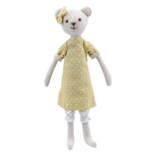 Λινό παιχνίδι Bear girl 30 cm.