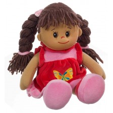Μαλακή κούκλα σειρά Lucy Poupetta 30 cm.