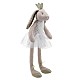 Wilberry Rag κούκλα Bunny με tutu και στέμμα 40 cm.