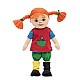 Μαλακή κούκλα Pippi 40 cm.
