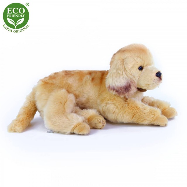 Golden Retriever Λούτρινο Ανακλινόμενο Σκυλί 32 cm.