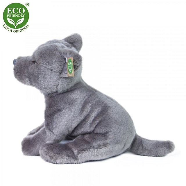 Γεμιστά Starfordshire bull terrier dog γκρι 30 cm.