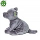 Γεμιστά Starfordshire bull terrier dog γκρι 30 cm.