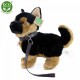Λούτρινο Dog German Shepherd με λουρί όρθιο 23 cm.
