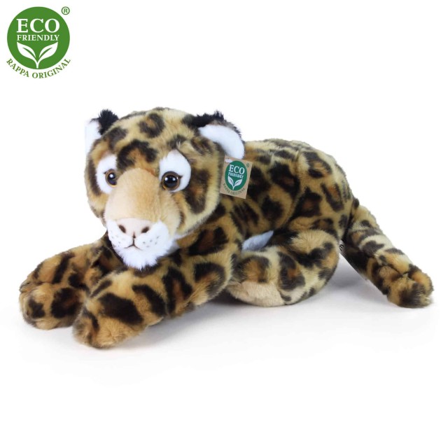 Λούτρινο Leopard ξαπλωμένο 40 cm.
