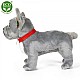 Λούτρινο Dog French Bulldog γκρι όρθιο 30 cm.