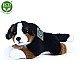 Λούτρινο σκυλί Bernese Mountain Dog ξαπλωμένος 23 cm.