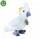 Λούτρινο Parrot Cockatoo λευκό 18 cm.