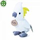 Λούτρινο Parrot Cockatoo λευκό 18 cm.
