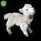 Λούτρινο Llama Alpaca 23 cm όρθιο