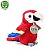 Λούτρινο Baby Red Macaw 15 cm.