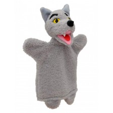 Μαριονέτα για το θέατρο Wolf grey 30 cm.