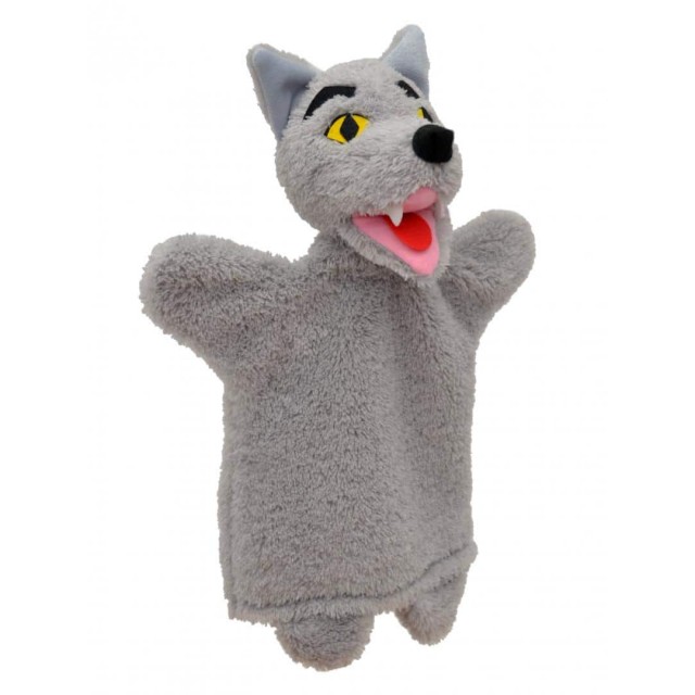 Μαριονέτα για το θέατρο Wolf grey 30 cm.
