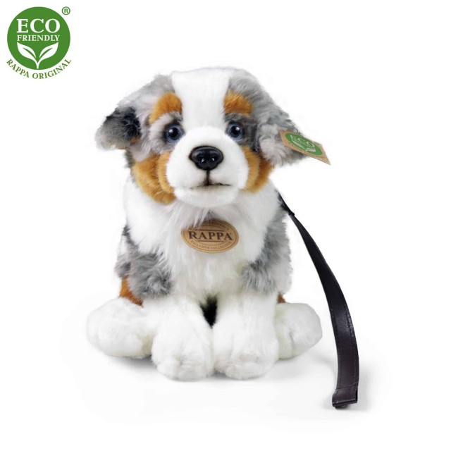 Λούτρινο Australian Shepherd με λουρί 27 cm.
