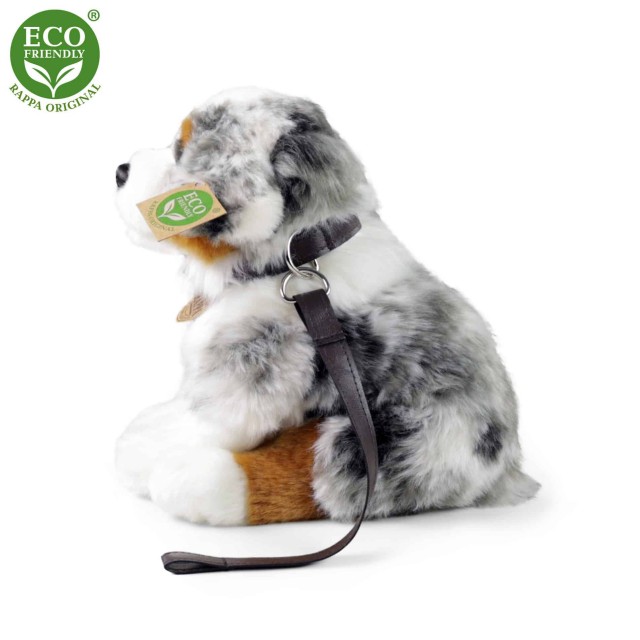 Λούτρινο Australian Shepherd με λουρί 27 cm.