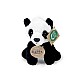 Λούτρινο Panda κάθετο 15 cm.