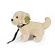 Λούτρινο σκύλο Golden Retriever με λουρί 25 cm.