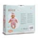 Κούκλα Baby Alice με πιπίλα 30 cm σε κουτί