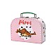 Βαλίτσα Pippi's ανοιχτό ροζ 20 cm.