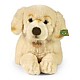 Μεγάλο βελούδινο Golden Retriever 60 cm. ξαπλομένος