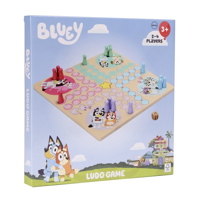 Ξύλινο παιχνίδι Don't be mad boy with Bluey
