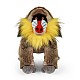 Λούτρινο οικολογικό παιχνίδι Mandrill με όρθιο ύψος 28 εκ.