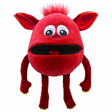 Κούκλα θεάτρου Baby Monster κόκκινη 35 εκ.