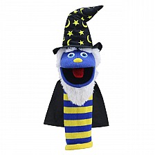 Κούκλα κουκλοθεάτρου Sock Monster Wizard 38 εκ.
