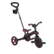 Παιδικό τρίκυκλο 4 σε 1 GLOBBER EXPLORER TRIKE ΠΤΥΣΣΟΜΕΝΟ, πτυσσόμενο, μπορντό χρώμα