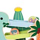 Ξύλινο παιχνίδι - τσουλήθρα Dinosaur Classic World
