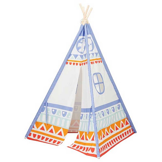 Παιδική ινδική σκηνή Classic World - Tipi blue