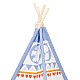 Παιδική ινδική σκηνή Classic World - Tipi blue