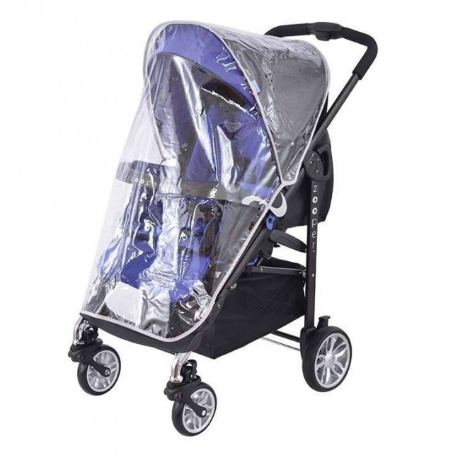 Καρότσι Zooper Waltz Royal Blue Plaid, σε συνδυασμό με μπλε βασιλικό και μαύρο