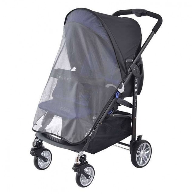 Καρότσι Zooper Waltz Royal Blue Plaid, σε συνδυασμό με μπλε βασιλικό και μαύρο