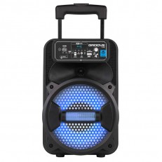 Φορητό ηχείο με φώτα LED και μικρόφωνο, Groove119