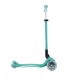 Globber Go Up Deluxe Flash Lights παιδικό αναδιπλούμενο σκούτερ με γονικό έλεγχο, Mint Green