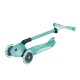 Globber Go Up Deluxe Flash Lights παιδικό αναδιπλούμενο σκούτερ με γονικό έλεγχο, Mint Green