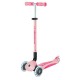 Globber Go Up Deluxe Flash Lights παιδικό αναδιπλούμενο σκούτερ με γονικό έλεγχο, ροζ