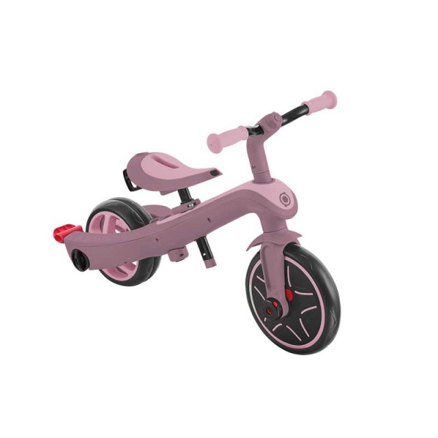 Παιδικό τρίκυκλο 4 σε 1 GLOBBER EXPLORER TRIKE ECOLOGIC, μούρο