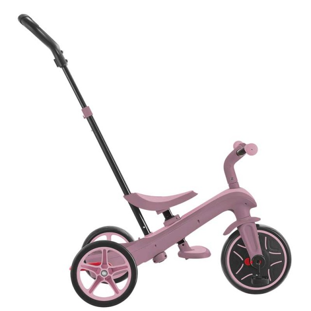 Παιδικό τρίκυκλο 4 σε 1 GLOBBER EXPLORER TRIKE ECOLOGIC, μούρο