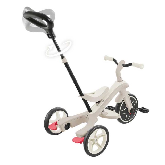 Παιδικό τρίκυκλο 4 σε 1 GLOBBER EXPLORER TRIKE ECOLOGIC, καρύδα