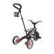 Παιδικό τρίκυκλο 4 σε 1 GLOBBER EXPLORER TRIKE FOLDABLE, πτυσσόμενο, ροζ χρώμα