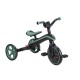 Παιδικό τρίκυκλο 4 σε 1 GLOBBER EXPLORER TRIKE ΠΤΥΣΣΟΜΕΝΟ, πτυσσόμενο, χρώμα ελιάς