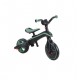 Παιδικό τρίκυκλο 4 σε 1 GLOBBER EXPLORER TRIKE ΠΤΥΣΣΟΜΕΝΟ, πτυσσόμενο, χρώμα ελιάς