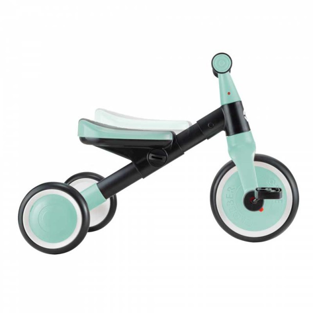 Παιδικό τρίκυκλο Globber Learning Trike 2 σε 1 - πράσινο της μέντας