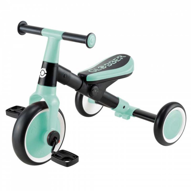 Παιδικό τρίκυκλο Globber Learning Trike 2 σε 1 - πράσινο της μέντας