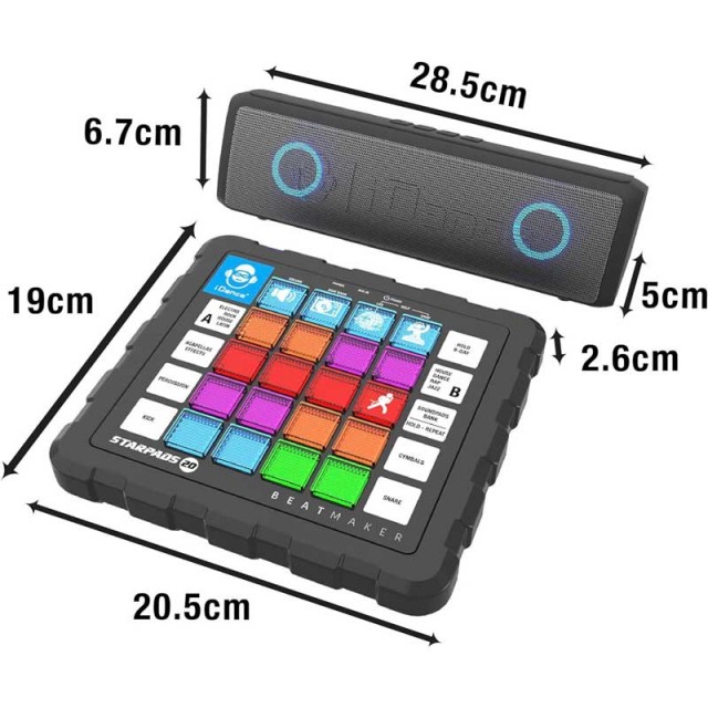 Παιδικό tablet μίξης DJ με ηχείο