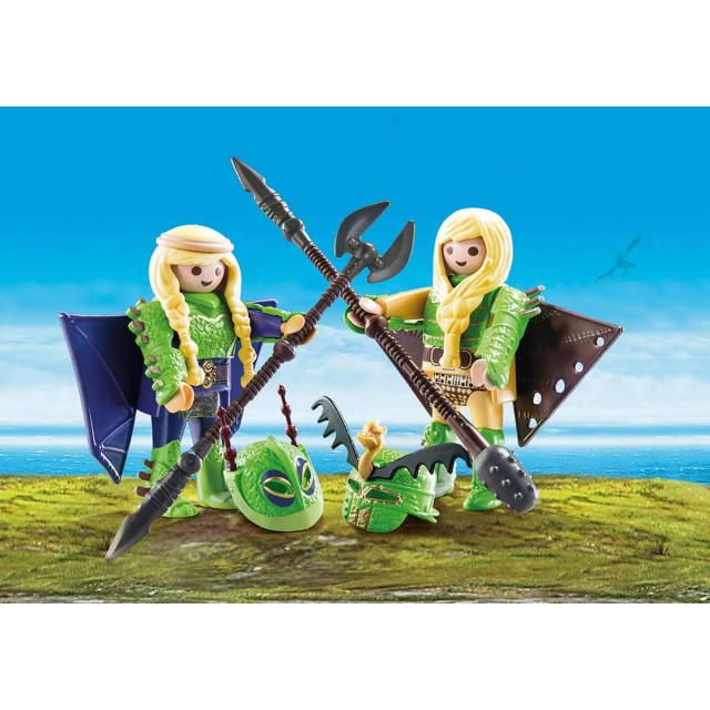 Playmobil Παιδικός Κατασκευαστής, Raffnut και Taffnut