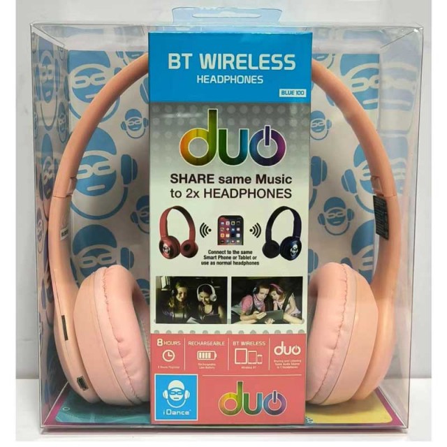 Παιδικά ακουστικά Bluetooth, ροζ