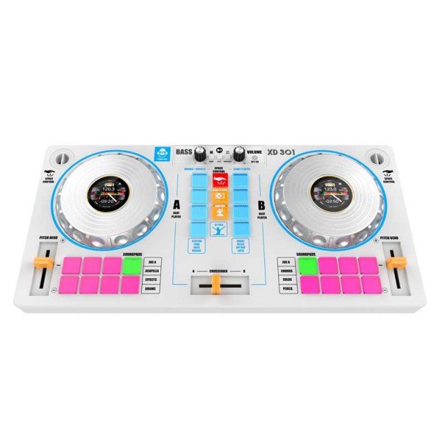 Παιδική κονσόλα DJ 14 σε 1, λευκή